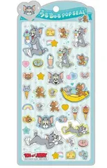 うるちゅるポップシール 立体 シール トムとジェリー 132223 「アウトレット倉庫在庫」正規品