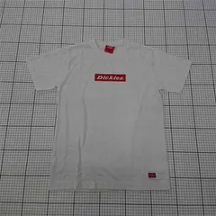 ◇ ⊂ ディッキーズ Dickies DK006374 ロゴプリントTシャツ ホワイト系 メンズ E  【1511060021458】