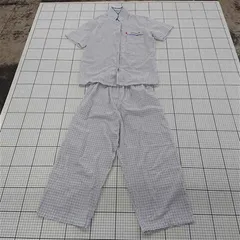 ◇ ⊂ マリ・クレール bis パジャマ 上下セット チェック柄 Lサイズ レディース E  【1511060024336】