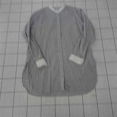 ◇ Θ ユニクロ UNIQLO イネス・ド・ラ・フレサンジュ ストライプシャツ S レディース E  【1511060024824】