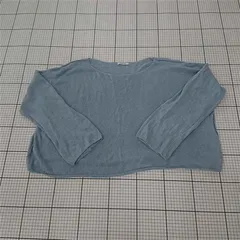 ◇ ⊂ ジャーナルスタンダード JOURNAL STANDARD コットン混ニットプルオーバー ブルー系 レディース E  【1511060024930】