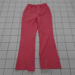 ◇ Θ ジーナシス JEANASIS JS050822MC ピンク系フレアパンツ レディース M E  【1511060025401】