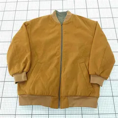 ◇ ⊇ イーハイフンワールドギャラリー リバーシブルブルゾン キャメル系/カーキ系 レディースF E  【1511060026095】