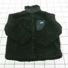 ◇ ⊇ ジェリー GERRY ボアフリースジャケット ブラック系 メンズ Mサイズ E  【1511060026828】