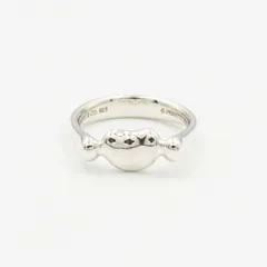 ティファニー ビーン リング シルバー 8~9号 ポーチ付き