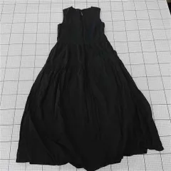 ◇ ⊂ ワンピース ユアーズ ur's ノースリーブロングワンピース ブラック系 M レディース E  【1511060029010】