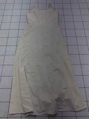 ◇ ⊂ ジュノア JUNOAH キャミワンピース ベージュ系 Sサイズ レディース E  【1511110023708】