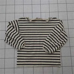 ◇ Θ ナイン NINE ボーダーカットソー コットン100% Fサイズ レディース E  【1511120012211】