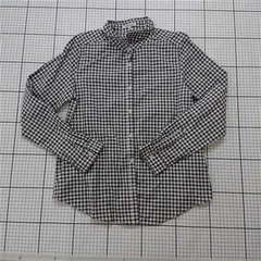 ◇ Θ グローバルワーク GLOBAL WORK ギンガムチェックシャツ 綿100% Mサイズ メンズ E  【1511120016691】