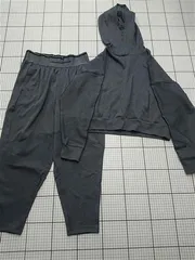 ◇ ⊇ アンダーアーマー UNDER ARMOUR セットアップ パーカー＆パンツ ミディアムグレー系 レディース E  【1512010003937】