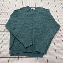 ◇ ⊇ ジャーナルスタンダード JOURNAL STANDARD ヤクウールブレンド ニットセーター Sサイズ メンズ グリーン系 E  【1512010007331】