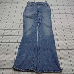 ◇ Θ マウジー MOUSSY 010FAA12-130L フレアデニムパンツ 27インチ レディース E  【1512010008147】