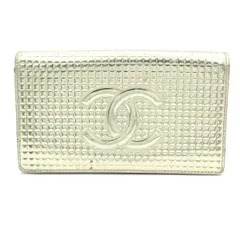 CHANEL(シャネル) 長財布 チョコバー ゴールド レザー