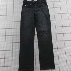 ◇ Θ サムシング SOMETHING SW03 ストレートデニムパンツ ブラック系 レディース E  【1512020007222】