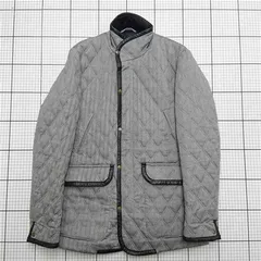◇ ⊇ エクストラ モンシェールニコル extra monsieur NICOLE キルティングジャケット グレー系 メンズ E  【1512020009165】