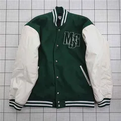 ◇ ⊇ MSG スタジャン msg210412 グリーン系 メンズ Mサイズ E  【1512020012325】