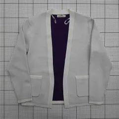 ◇ Θ タイムリーワーニング TIMELY WARNING KS-8951018 カーディガン ホワイト系 メンズ M E  【1512020013452】