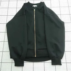 ◇ Θ グローバルワーク GLOBAL WORK ジップアップブルゾン ブラック系 メンズ L E  【1512020015234】