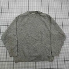 ◇ Θ WYM ワイム WYMkn349 リブニットセーター グレー系 メンズ Mサイズ E  【1512020015708】