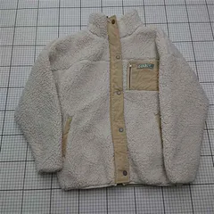 ◇ ⊇ ロキシー ROXY ボアフリースジャケット ベージュ系 レディース M E  【1512020023369】