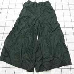 ◇ ⊂ ジャーナルスタンダード JOURNAL STANDARD リネンワイドパンツ ブラック系 38 レディース E  【1512020022942】