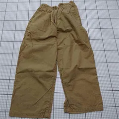 ◇ Θ ディーエムジー D.M.G. 14-124X コットンリネン ワイドパンツ ベージュ系 レディース M E  【1512020022935】