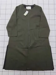 ◇ ⊇ アズノゥアズドゥバズ AS KNOW AS DE BASE OZO508 ロングコート カーキ系 レディース E  【1512020023987】