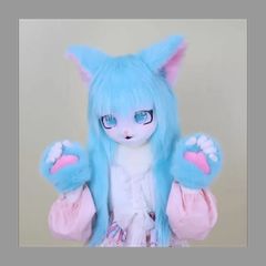 着ぐるみヘッド 犬 Aタイプ 大きめ 身長170ー185cm 全頭ヘッド ケモノ