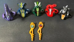 LEGOニンジャゴー スネーク将軍 フィギュア 5種 まとめ 出品