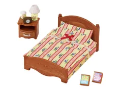 シルバニアファミリー 家具 【 セミダブルベッド 】 カ-512 STマーク認証 3歳以上 おもちゃ ドールハウス Sylvanian Families エポック社 EPOCH