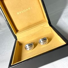 BVLGARI ブルガリ カフス オニキス シルバー925 - メルカリ