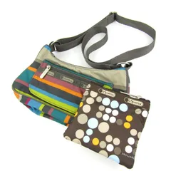 レスポートサック ショルダーバッグ ポーチ 2点セット ミニバッグ ティッシュケース ブランド まとめて レディース LeSportsac 【中古】