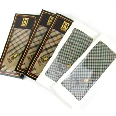 ダックス ハンカチ 5点セット 未使用 チェック柄 ブランド まとめて 大量 箱キズ有 メンズ DAKS