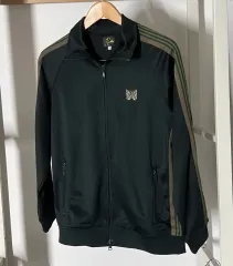 Needles ブラック トラックジャケット 深緑 NEEDLES＜ニードルズ＞ トラックジャケット（2243247）｜NEEDLES