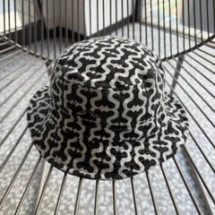 Supreme / Twill Crusher Monogram シュプリーム　モノグラム　ハングル　牛　バケットハット　ユニセックス　韓国　ストリート　横ノリ