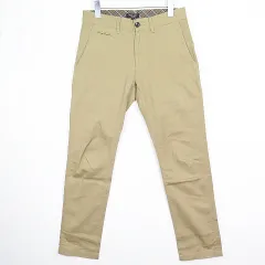 バーバリーブラックレーベル BURBERRY BLACK LABEL チノパン パンツ 70 ベージュ 2sa6734