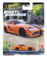 【中古】ミニカー 1/64 2021 トヨタ GR スープラ 「Hot Wheels ワイルド・スピード」 [JBM00-9866]