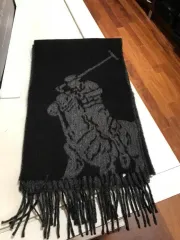 ポロ ラルフローレン ビックポニー ウール マフラー