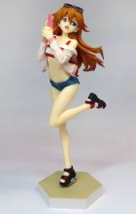 [중고] 피규어 POP UP PARADE BEACH QUEENS 식파·아스카·랭글레이 L size [에반게리온 신극장판] 플라스틱제 도장이 끝난 완성품