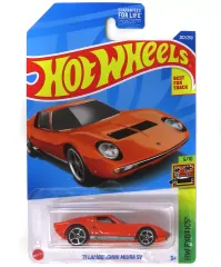 【中古】ミニカー 1/64 ’71 LAMBORGHINI MIURA SV(オレンジ) 「Hot Wheels HW EXOTICS」 [HCV34]