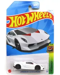 【中古】ミニカー 1/64 LAMBORGHINI SESTO ELEMENTO(ホワイト×レッド) 「Hot Wheels HW EXOTICS」 [HTC23]