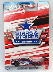 【中古】ミニカー 1/64 2020 CORVETTE(レッド×ブルー×ホワイト) 「Hot Wheels STARS ＆ STRIPES SERIES」 [HRW66]