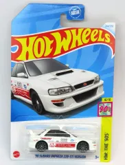 【中古】ミニカー 1/64 ’98 SUBARU IMPREZA 22B-Sti VERSION(ホワイト×レッド) 「Hot Wheels HW：THE ’90S」 [HTB12]