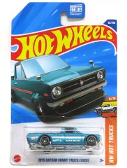 【中古】ミニカー 1/64 1975 DATSUN SUNNY TRUCK B120(グリーンメタリック) 「Hot Wheels HW HOT TRUCKS」 [HYX36]