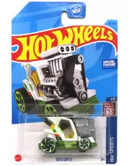 【中古】ミニカー 1/64 TEE’D OFF 2 #9(ホワイト×グリーン) 「Hot Wheels HW SPORTS」 [HKK43]