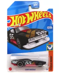 【中古】ミニカー 1/64 COUNT MUSCULA #55(ブラック×レッド×ホワイト) 「Hot Wheels MUSCLE MANIA」 [HKJ51]
