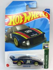 【中古】ミニカー 1/64 PORSCHE 935 GOOD YEAR #35(ブルー×レッド×イエロー) 「Hot Wheels RETRO RACERS」 [HCT96]