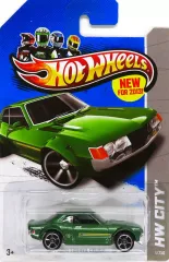 【中古】ミニカー 1/64 ’70 TOYOTA CELICA(グリーン) 「Hot Wheels HW CITY」 [X1632]