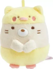 【中古】ぬいぐるみ ねこ てのりぬいぐるみ みんなでことりっコテーマ 「すみっコぐらし」