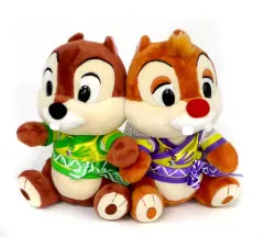 【中古】ぬいぐるみ チップ＆デール ペアぬいぐるみ 「七夕プログラム ディズニー・スターフェスティバル2013」 東京ディズニーランド限定